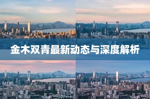 金木雙青最新動(dòng)態(tài)與深度解析