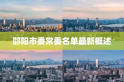 邵陽市委常委名單最新概述