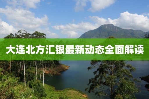 大連北方匯銀最新動態(tài)全面解讀