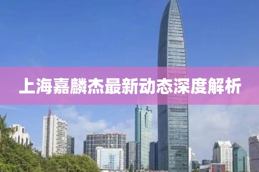 上海嘉麟杰最新動態(tài)深度解析