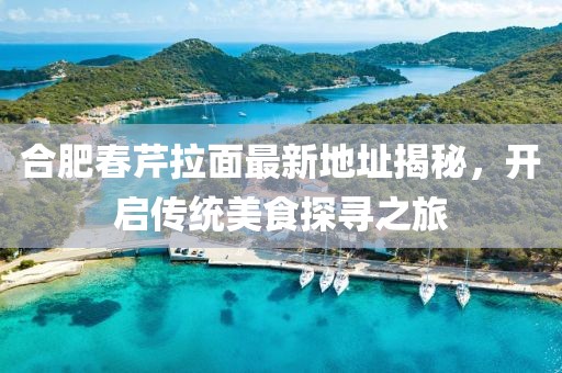 合肥春芹拉面最新地址揭秘，開啟傳統(tǒng)美食探尋之旅