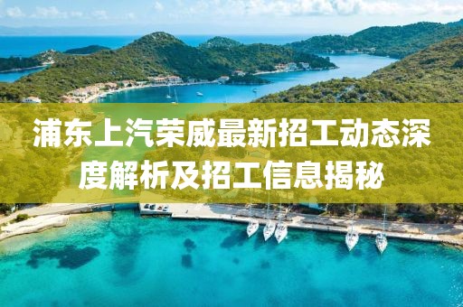 浦東上汽榮威最新招工動(dòng)態(tài)深度解析及招工信息揭秘
