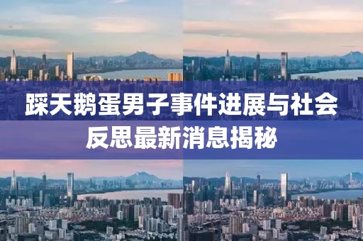 踩天鵝蛋男子事件進(jìn)展與社會(huì)反思最新消息揭秘