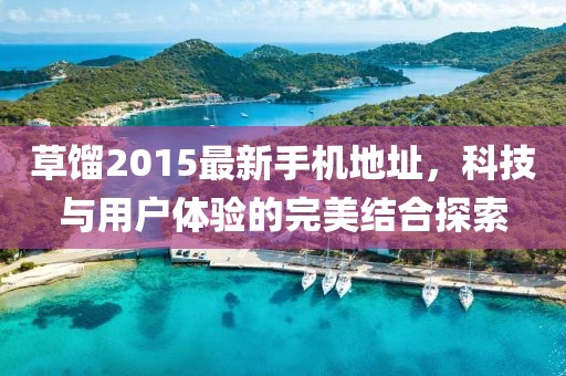 草餾2015最新手機地址，科技與用戶體驗的完美結(jié)合探索