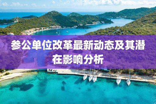 參公單位改革最新動(dòng)態(tài)及其潛在影響分析