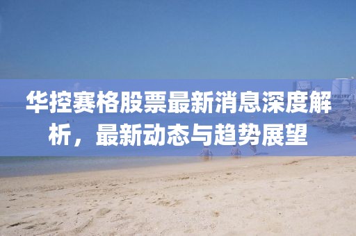 華控賽格股票最新消息深度解析，最新動態(tài)與趨勢展望