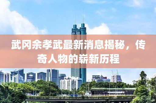 武岡余孝武最新消息揭秘，傳奇人物的嶄新歷程