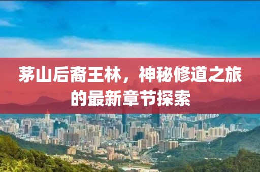 茅山后裔王林，神秘修道之旅的最新章節(jié)探索