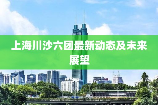 上海川沙六團(tuán)最新動(dòng)態(tài)及未來(lái)展望