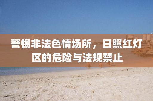 警惕非法色情場(chǎng)所，日照紅燈區(qū)的危險(xiǎn)與法規(guī)禁止