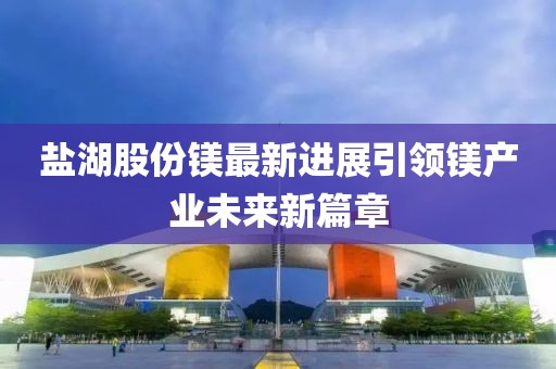 鹽湖股份鎂最新進(jìn)展引領(lǐng)鎂產(chǎn)業(yè)未來新篇章