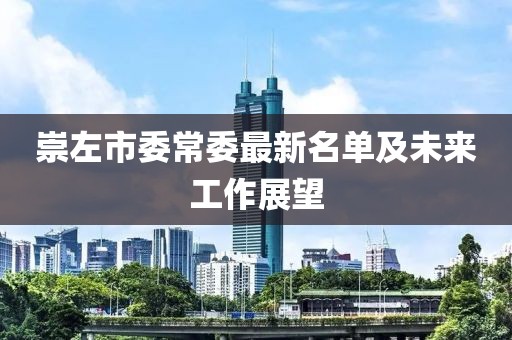 崇左市委常委最新名單及未來工作展望