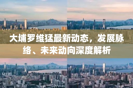 大埔羅維猛最新動(dòng)態(tài)，發(fā)展脈絡(luò)、未來(lái)動(dòng)向深度解析