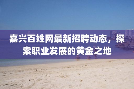 嘉興百姓網(wǎng)最新招聘動態(tài)，探索職業(yè)發(fā)展的黃金之地