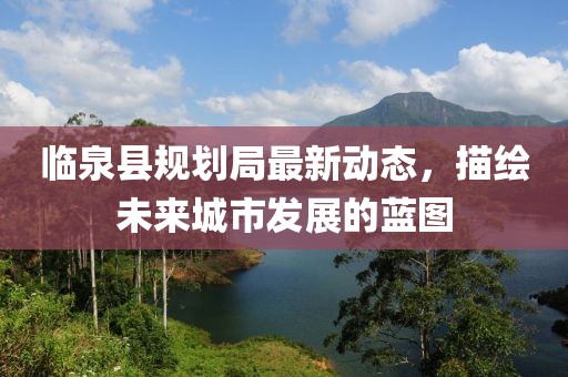 臨泉縣規(guī)劃局最新動態(tài)，描繪未來城市發(fā)展的藍圖