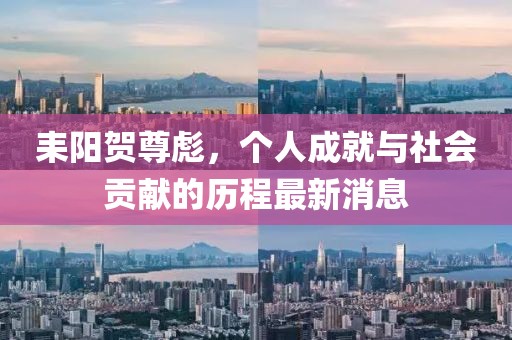 耒陽賀尊彪，個人成就與社會貢獻(xiàn)的歷程最新消息