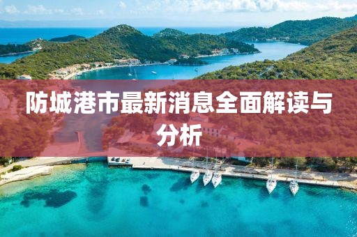 防城港市最新消息全面解讀與分析