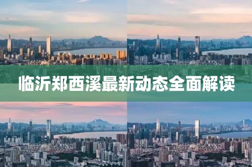 臨沂鄭西溪最新動態(tài)全面解讀