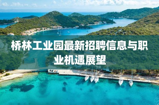 橋林工業(yè)園最新招聘信息與職業(yè)機(jī)遇展望