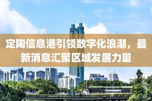 定陶信息港引領(lǐng)數(shù)字化浪潮，最新消息匯聚區(qū)域發(fā)展力量