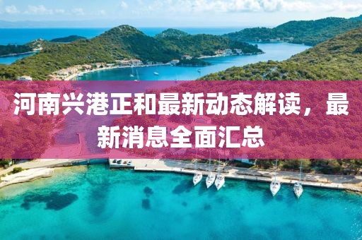 河南興港正和最新動(dòng)態(tài)解讀，最新消息全面匯總