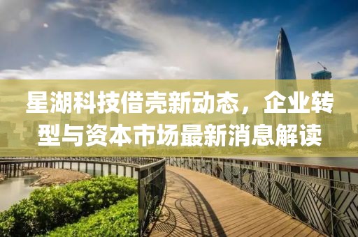 星湖科技借殼新動(dòng)態(tài)，企業(yè)轉(zhuǎn)型與資本市場(chǎng)最新消息解讀