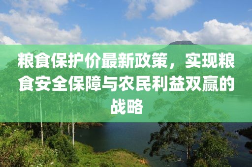 糧食保護價最新政策，實現(xiàn)糧食安全保障與農(nóng)民利益雙贏的戰(zhàn)略
