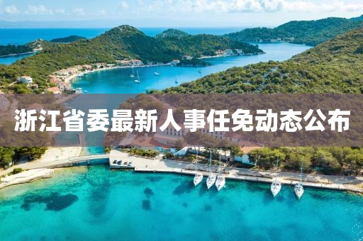 浙江省委最新人事任免動態(tài)公布