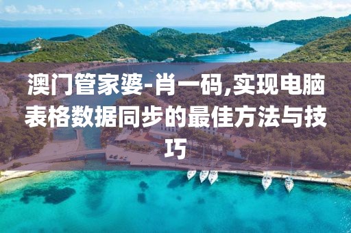 澳門管家婆-肖一碼,實(shí)現(xiàn)電腦表格數(shù)據(jù)同步的最佳方法與技巧