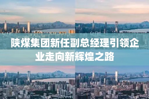 陜煤集團(tuán)新任副總經(jīng)理引領(lǐng)企業(yè)走向新輝煌之路