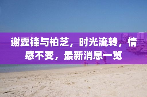 謝霆鋒與柏芝，時光流轉(zhuǎn)，情感不變，最新消息一覽