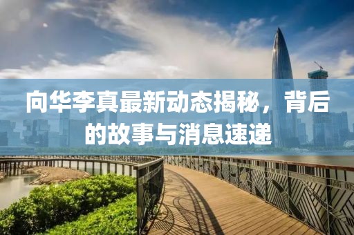 向華李真最新動(dòng)態(tài)揭秘，背后的故事與消息速遞
