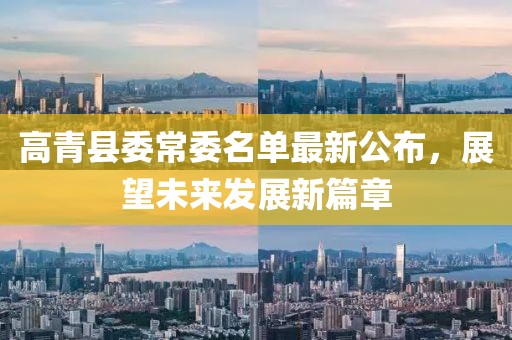 高青縣委常委名單最新公布，展望未來發(fā)展新篇章