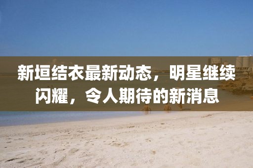 新垣結(jié)衣最新動態(tài)，明星繼續(xù)閃耀，令人期待的新消息