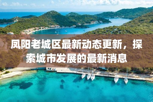 鳳陽老城區(qū)最新動態(tài)更新，探索城市發(fā)展的最新消息