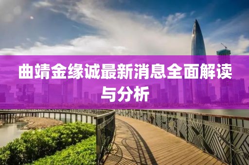 曲靖金緣誠最新消息全面解讀與分析