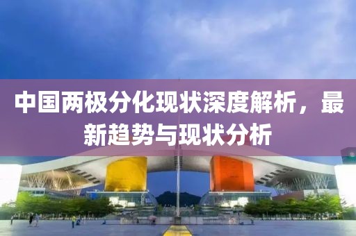 中國兩極分化現(xiàn)狀深度解析，最新趨勢與現(xiàn)狀分析