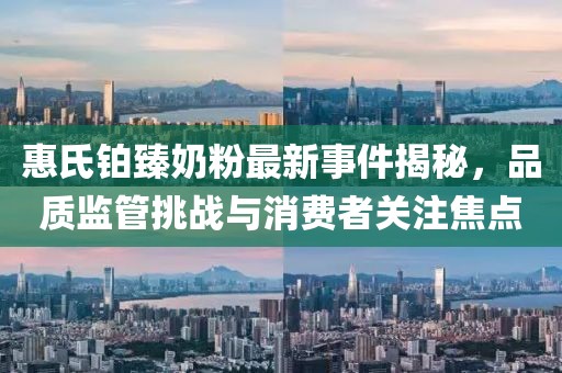 惠氏鉑臻奶粉最新事件揭秘，品質(zhì)監(jiān)管挑戰(zhàn)與消費(fèi)者關(guān)注焦點(diǎn)