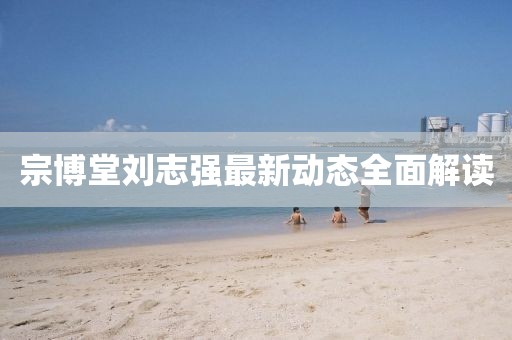 宗博堂劉志強(qiáng)最新動(dòng)態(tài)全面解讀
