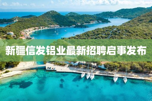新疆信發(fā)鋁業(yè)最新招聘啟事發(fā)布