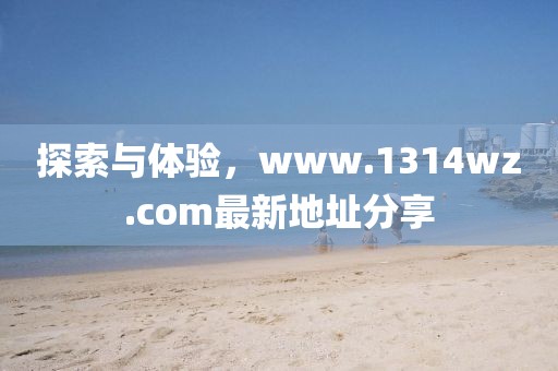探索與體驗，www.1314wz.com最新地址分享