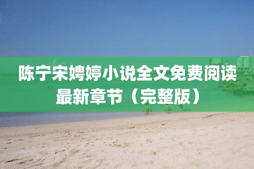 陳寧宋娉婷小說全文免費閱讀最新章節(jié)（完整版）