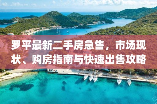 羅平最新二手房急售，市場現(xiàn)狀、購房指南與快速出售攻略