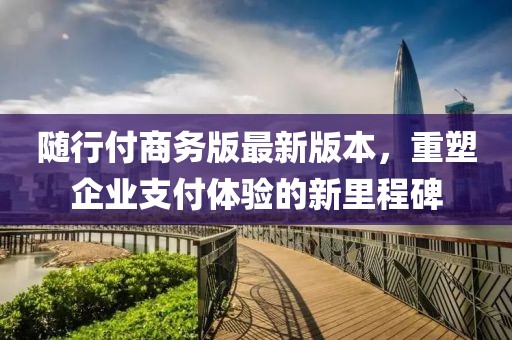 隨行付商務(wù)版最新版本，重塑企業(yè)支付體驗(yàn)的新里程碑