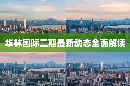 華林國際二期最新動態(tài)全面解讀