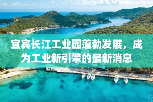 宜賓長(zhǎng)江工業(yè)園蓬勃發(fā)展，成為工業(yè)新引擎的最新消息