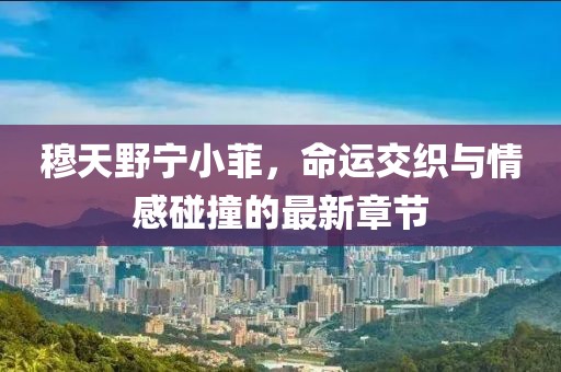 穆天野寧小菲，命運交織與情感碰撞的最新章節(jié)