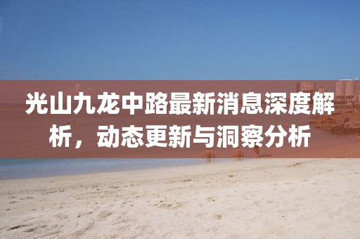 光山九龍中路最新消息深度解析，動態(tài)更新與洞察分析