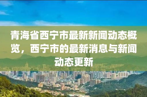 青海省西寧市最新新聞動態(tài)概覽，西寧市的最新消息與新聞動態(tài)更新