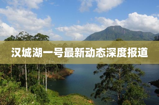 漢城湖一號(hào)最新動(dòng)態(tài)深度報(bào)道